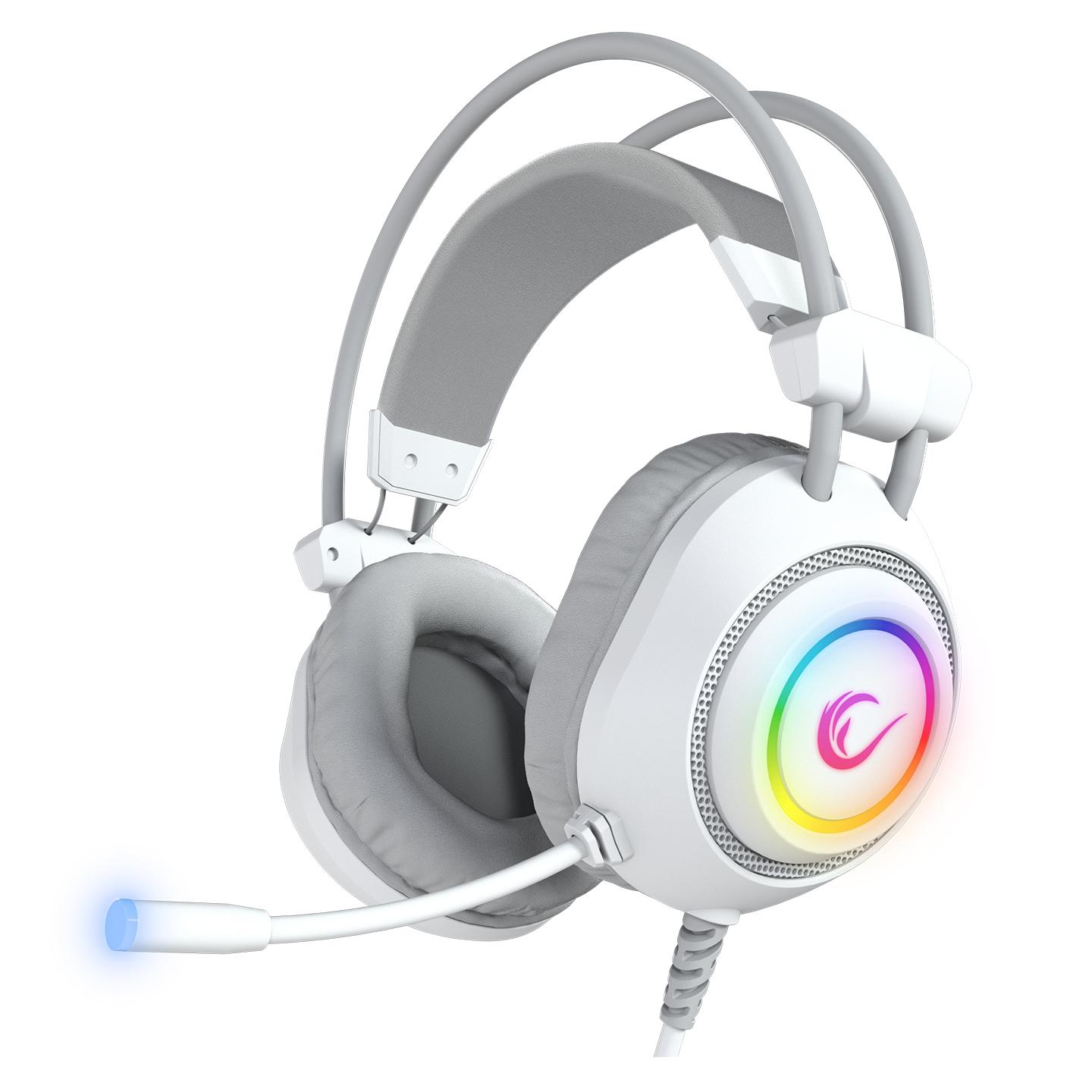 Rampage RM-K19 RAGING PLUS Beyaz RGB Gaming Oyuncu Kulaklığı
