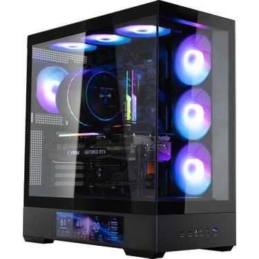 Zalman P40 DS Siyah Mid Tower Kasa PSU YOK