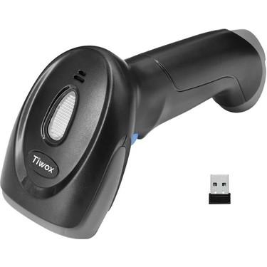 Tiwox VSW-222 2D USB Kablosuz Karekod Barkod Okuyucu  Cradle, Wifi, Batarya