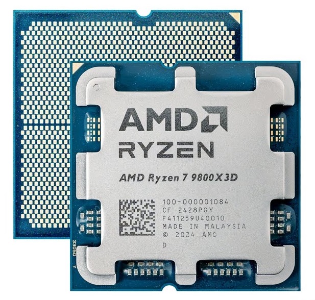 AMD Ryzen 7 9800X3D 4.7GHZ 5.2GHZ 104MB 8C/16T 120W AM5 Tray