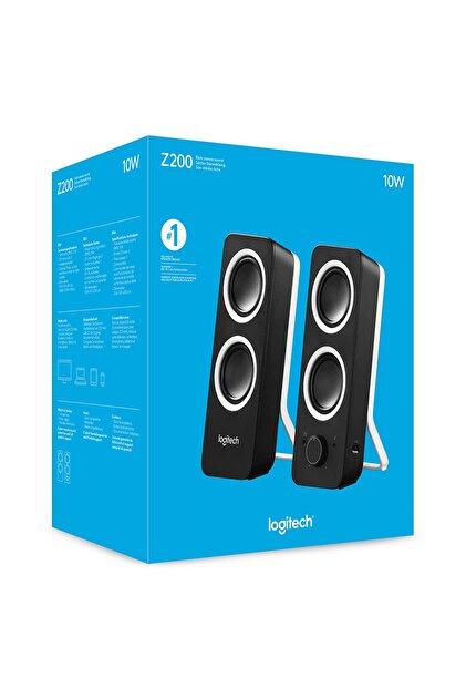 Logitech Z200 5W RMS Multimedya 2.0 Stereo Hoparlör Siyah 980-000810