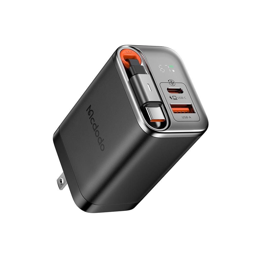 MCDODO 35W RETRACTABLE CABLE CHARGER CH-127