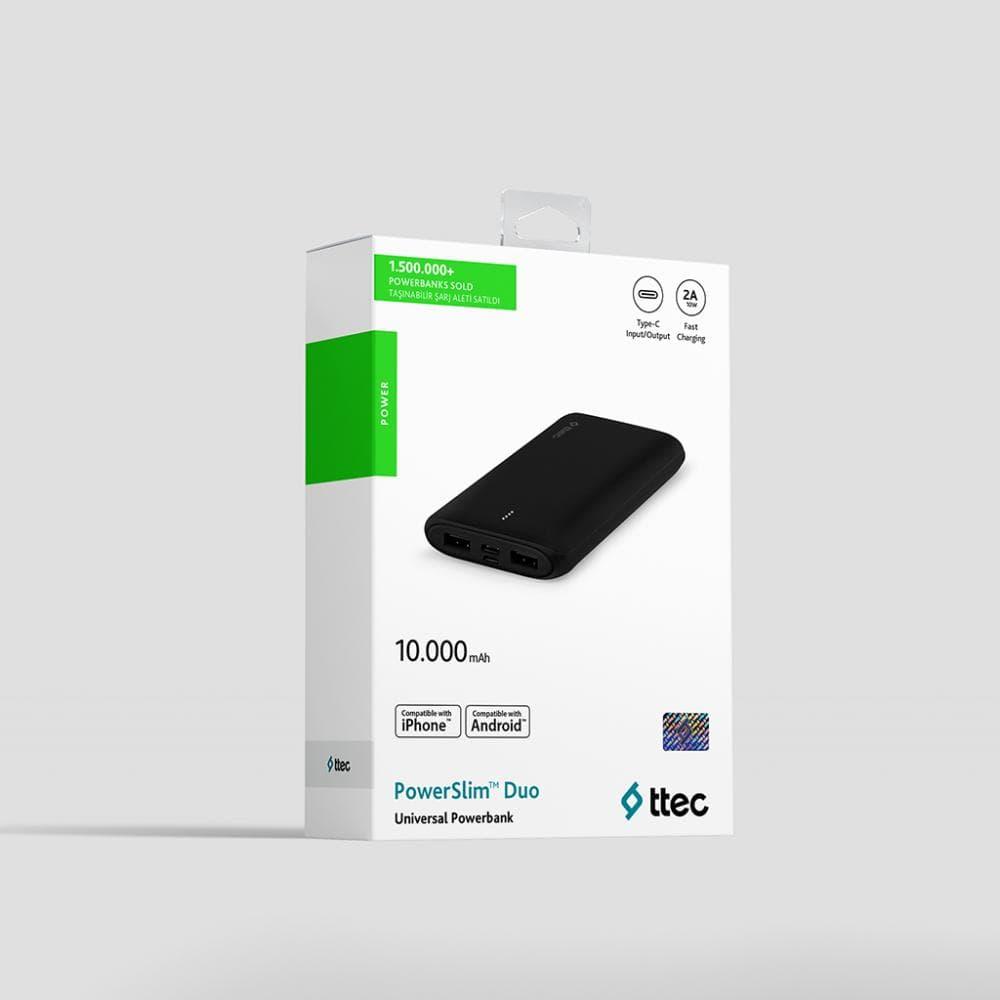 TTEC PowerSlim Duo Universal Powerbank
