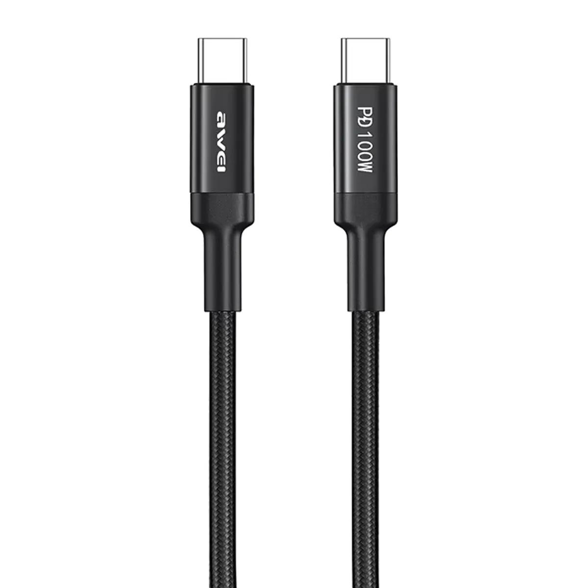 AWEİ CL-117T 100W TYPE-C TO TYPE-C CABLE