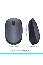 Logitech M170 Kablosuz Mouse Gri 910-004642