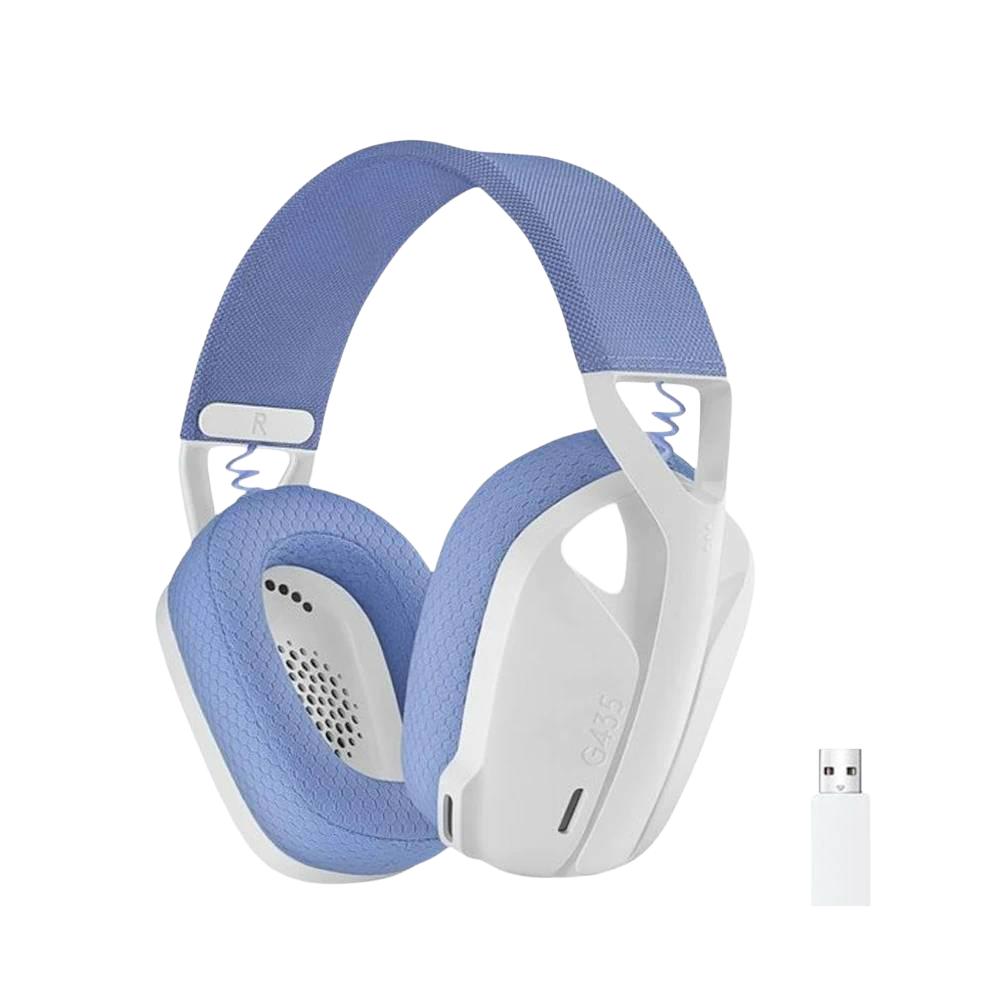 Logitech G435 Kablosuz Gaming Kulaklık Beyaz 981-001074