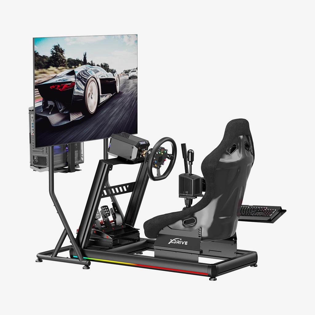 AdaxRace Xmax - Lambo Orange Racing Cocpit