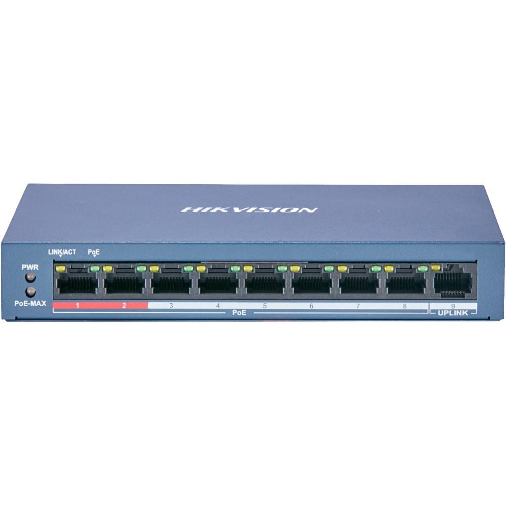 HIKVISION DS-3E0109P-E/M(B) 8 Port Fast Switch