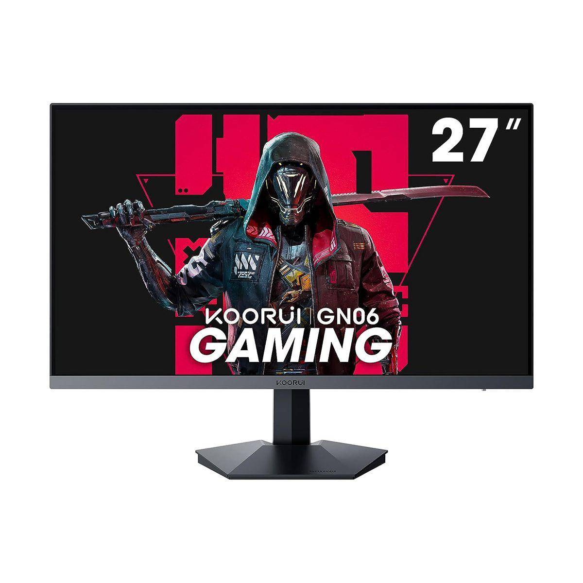 Koorui 27" GN06 IPS Gaming 165Hz Monitor Siyah 1ms