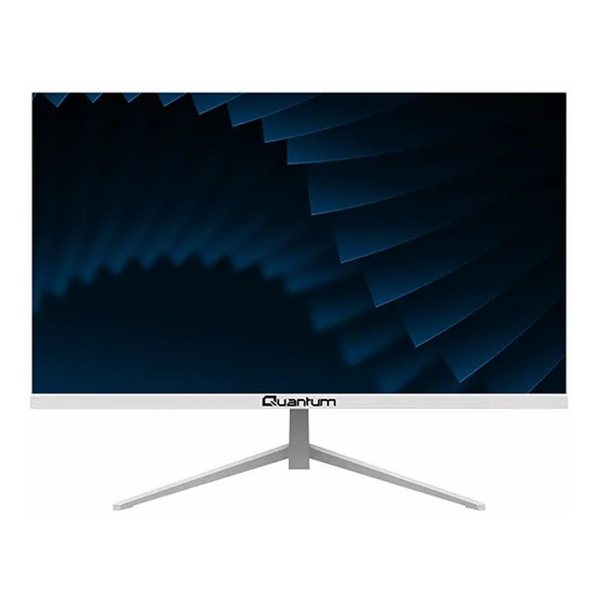 Quantum Pearl MG24W FHD VA 240Hz 1ms HDMI+DP+USB Dahili Hoparlör 23.8" Flat Beyaz Gaming Monitör