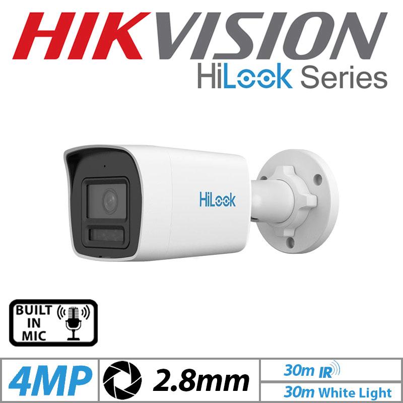 Hilook IPC-B129HA-LU (2.8mm) Bullet Colour Vu