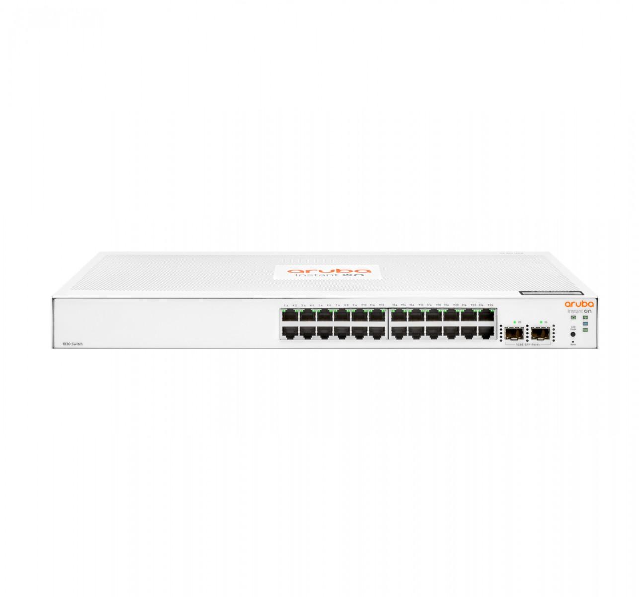 HPE ARUBA JL812A 24 PORT 10/100/1000 1830-24G 2SFP SWITCH