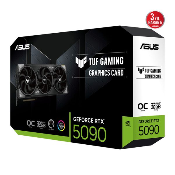 ASUS TUF-RTX5090-O32G-GAMING OC 32GB GDDR7 512bit